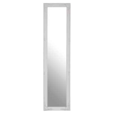 Elizabeth White Floor Standing Mirror