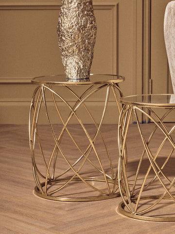 Arcana Set Of Two Round Side Tables