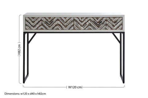 Lombok 2 Drawer Console Table