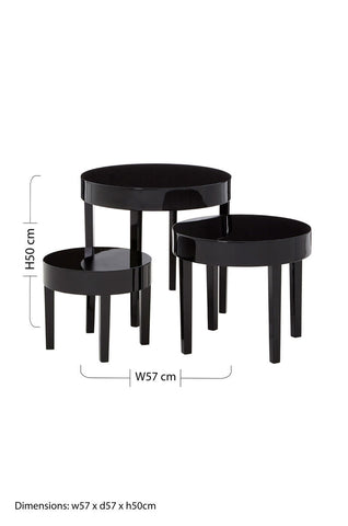 Moritz Set Of Three Nesting Tables