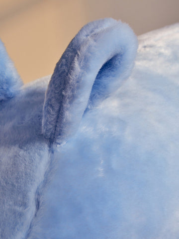 Jungle Safari Kids Blue Hippo Animal Stool