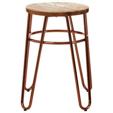 District Rose Gold Hairpin Stool
