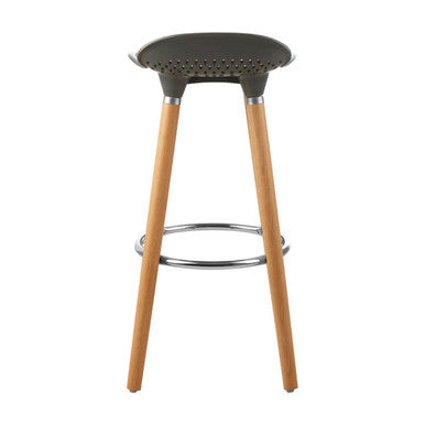 Stockholm Grey Pp Seat Bar Stool