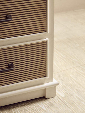 Heritage White 3 Drawer Chest