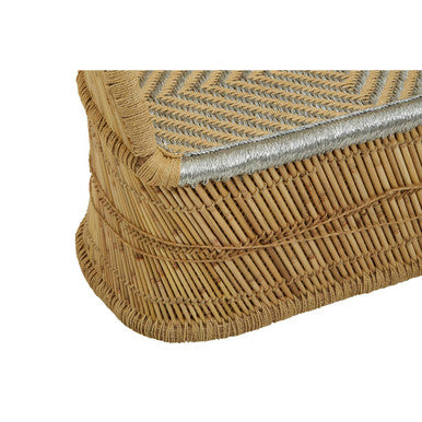 Rowan Two Seater Natural And Silver Sofa