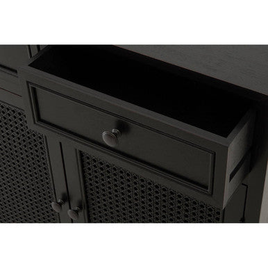 Heritage Black Wooden Sideboard