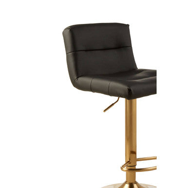 Baina Black Seat Bar Stool