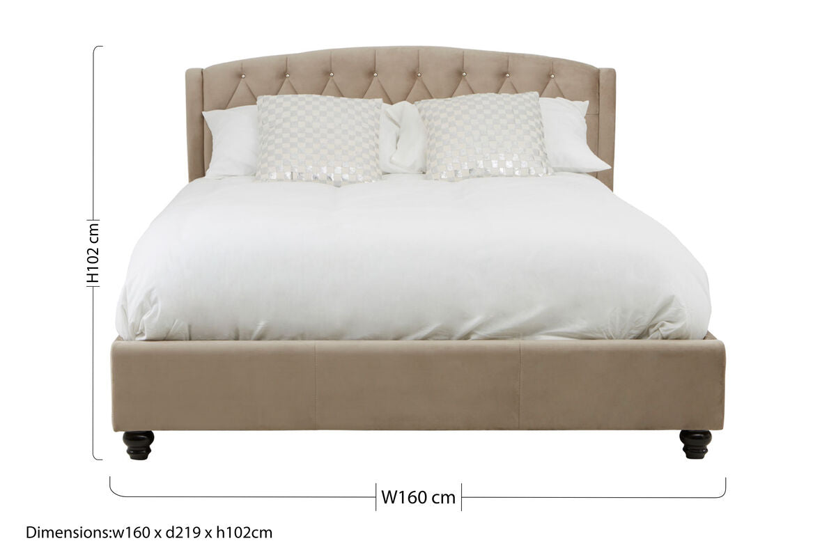 Josephine Mink King Bed