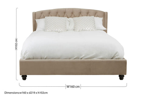 Josephine Mink King Bed