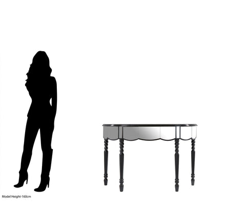 Tiffany Mirrored Console Table