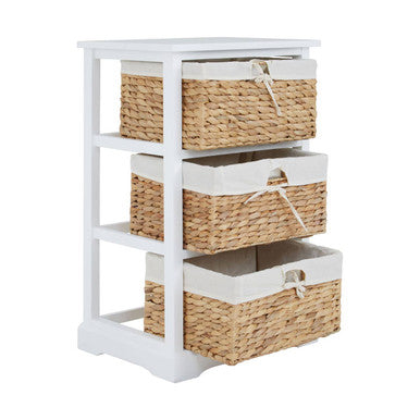 Ashby 3 Seagrass Drawer Chest