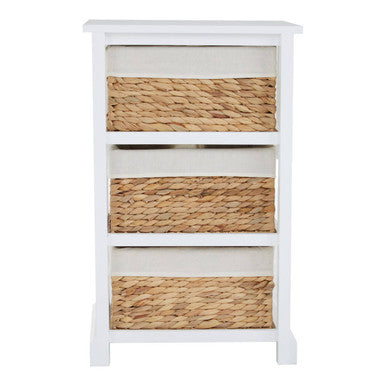 Ashby 3 Seagrass Drawer Chest