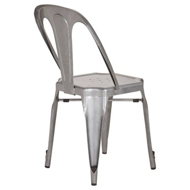 Grange Grey Metal Chair