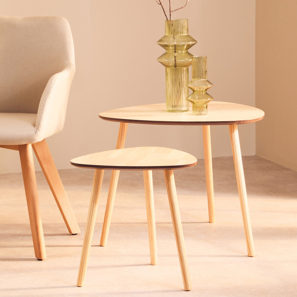 Rostok Set of 2 Nesting Tables