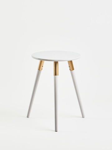 Nostra Light Grey Side Table