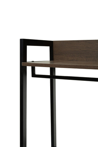 Bradbury Dark Oak Effect Open Wardrobe