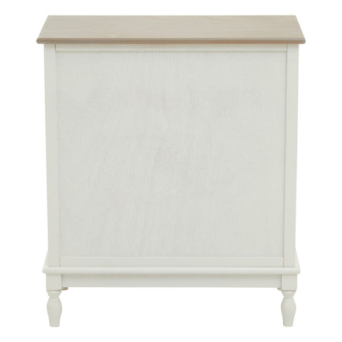 Heritage 2 Drawer White Sideboard