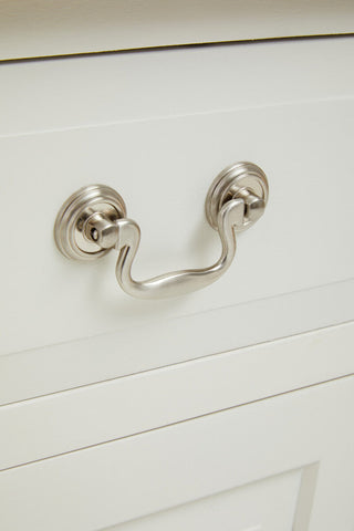 Heritage 2 Drawer White Sideboard