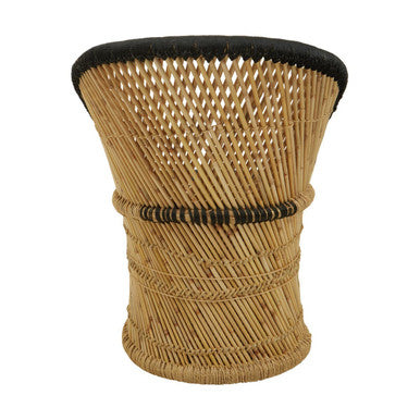 Rowan Natural And Black Chair And Stool