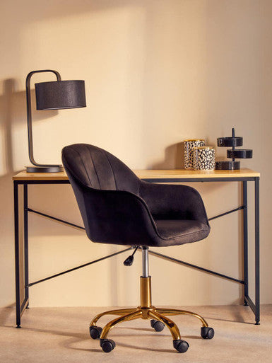 Laxton Light Oak Effect Desk