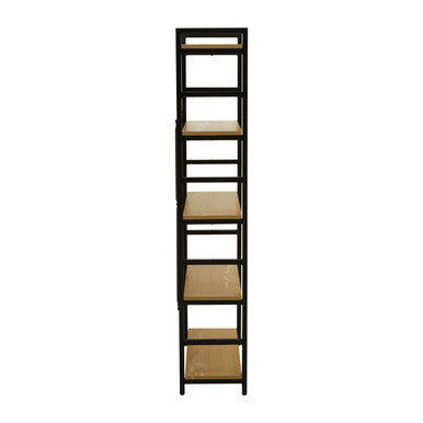 Laxton 5 Tier Light Oak Effect Shelf Unit