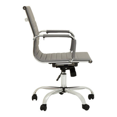 Brent Grey Low Back Home Office Chair