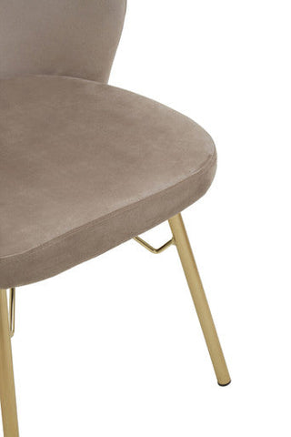 Veneto Mink Velvet Chair
