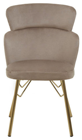 Veneto Mink Velvet Chair