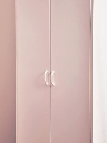 Academy White Two Door Locker Style Wardrobe