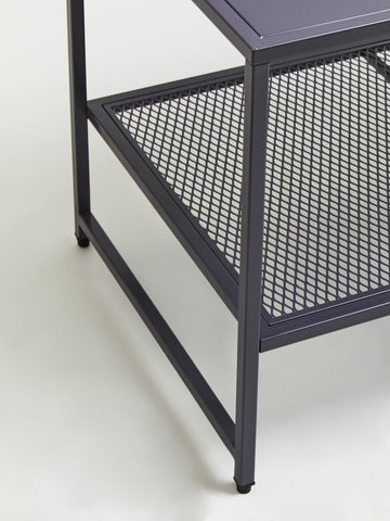 Acero Grey Metal Coffee Table