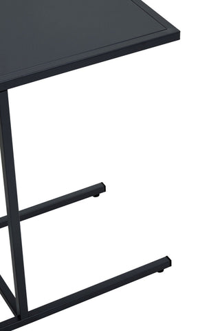 Acero Black Metal Side Table