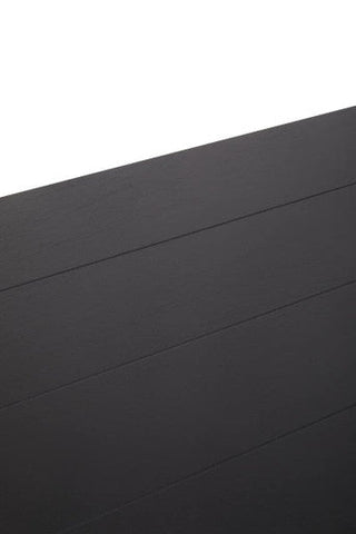 Heritage Three Shelf Black Bookcase