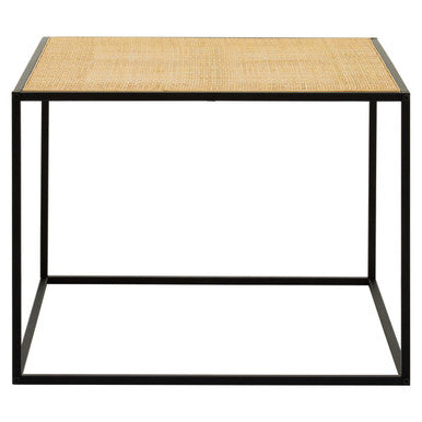 Depok Rattan And Metal Coffee Table