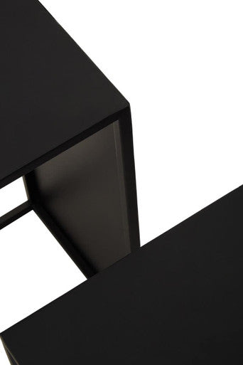 Avento Set Of Three Rectangular Nesting Tables