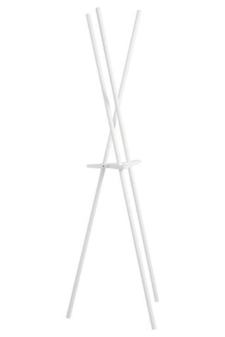 Rostok Matt White Coat Stand