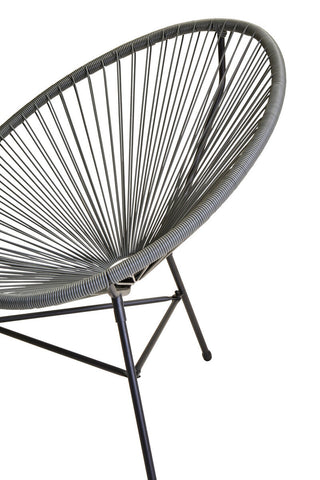 Miami Grey 3 Piece Rattan Patio Set