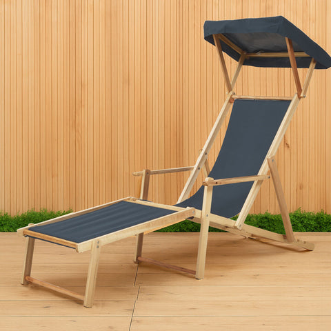 Beauport Khaki Lounger