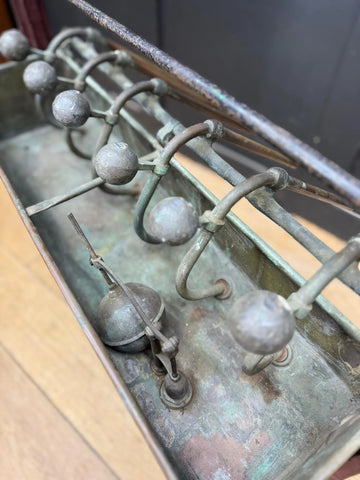 Antique Farrow & Jackson 6 Head Bottle Filler Bar Decor Wine Display