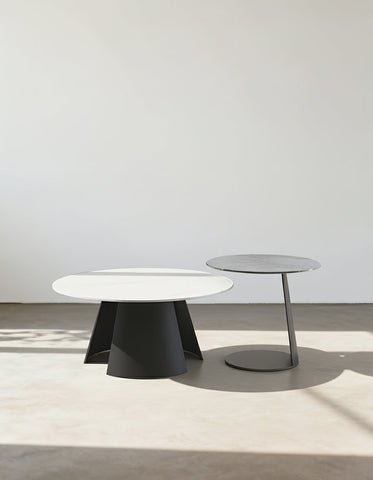 Leonor Nesting Coffee Table With Steel Base