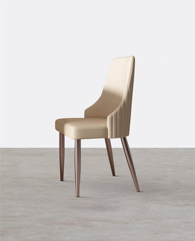 Peru Dining Chair, Cream