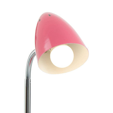 Flexi Pink Gloss Desk Lamp