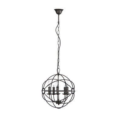 Orbital 5 Arm Small Pendant Light