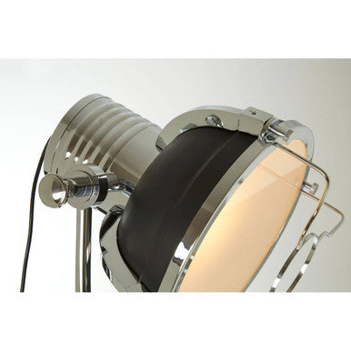 Industrial Revolution Matt Black Floor Lamp