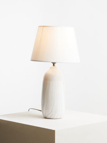 Welma White Ceramic Table Lamp