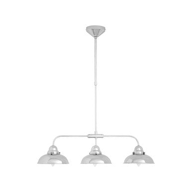 Jasper 3 Pendant Chrome Light