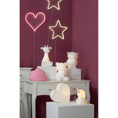Neon Heart Design LED Box Light