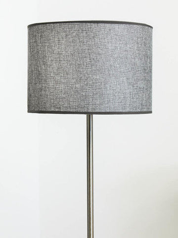 Forma Grey Waffle Effect Shade Floor Lamp