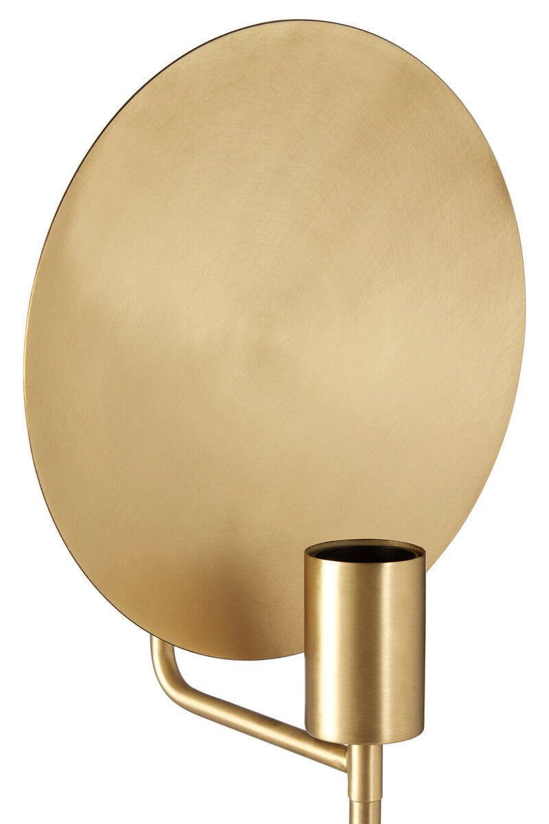 Saramis Table Lamp With White Marble Base