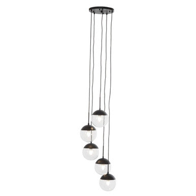 Revive 5 Globe Pendant Light