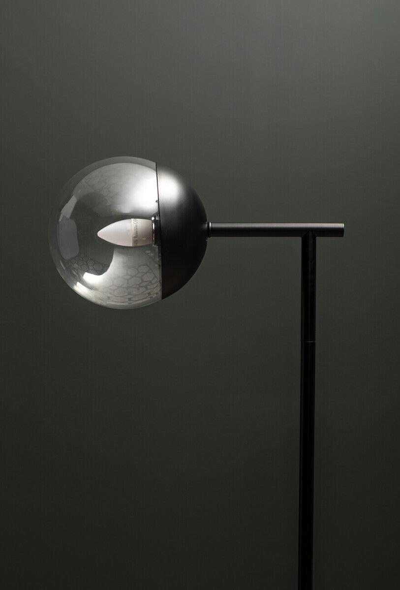 Revive Black Finish Floor Lamp